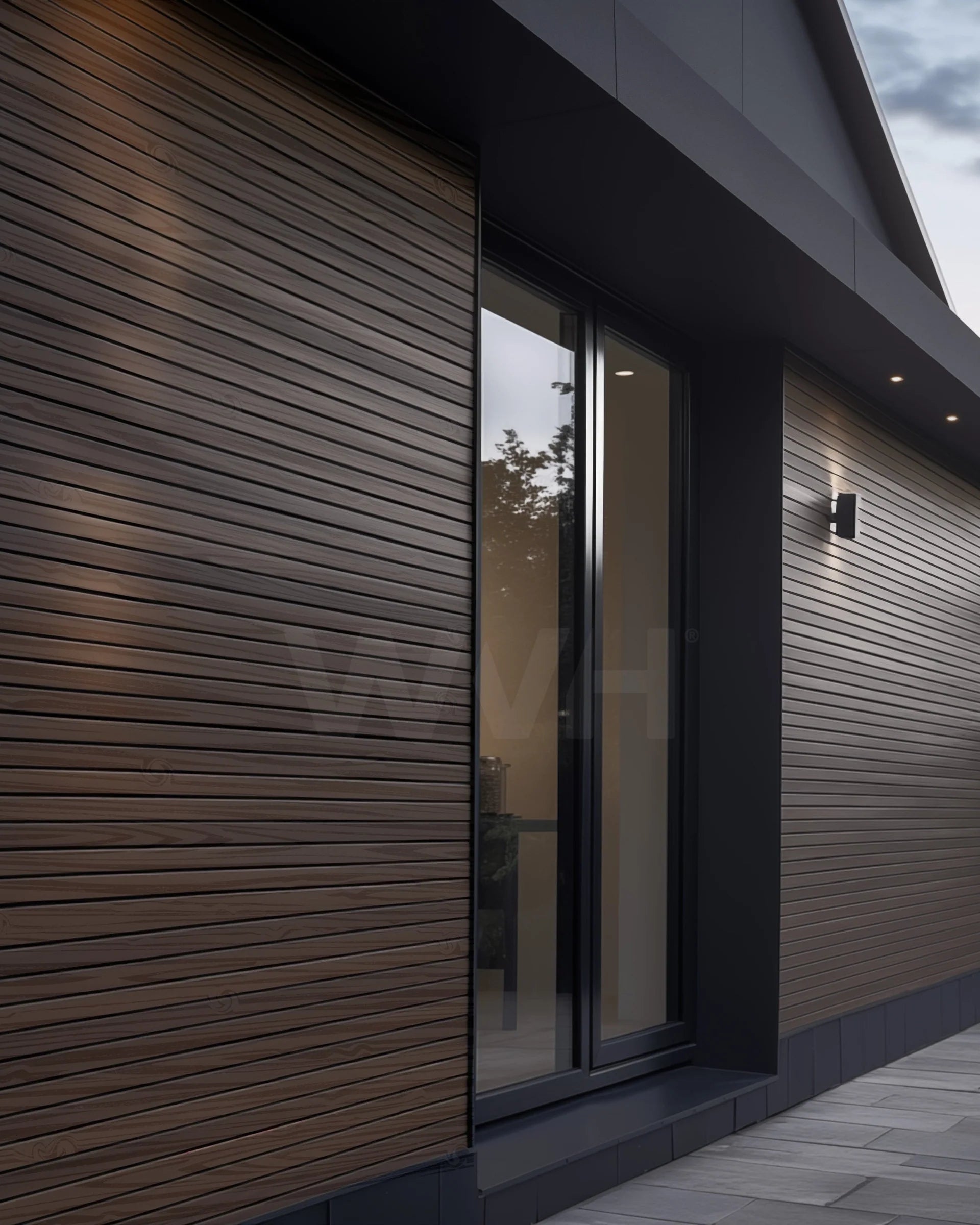 Plaank® Exterior Slat Wall Panels Walnut
