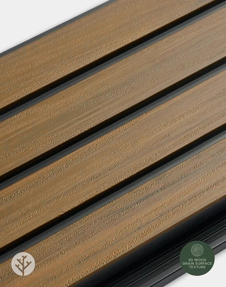 Plaank® Exterior Slat Wall Panels Oak