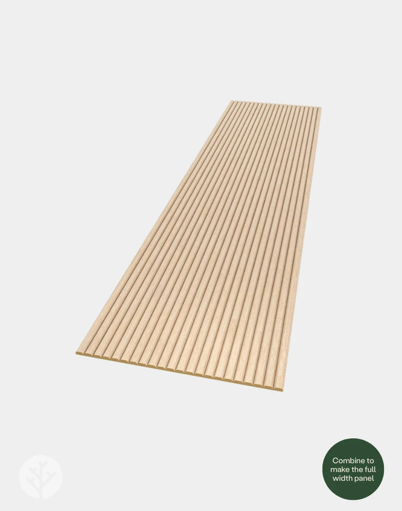 Flutto® Oak Slat Flexible Tambour Wood Panels