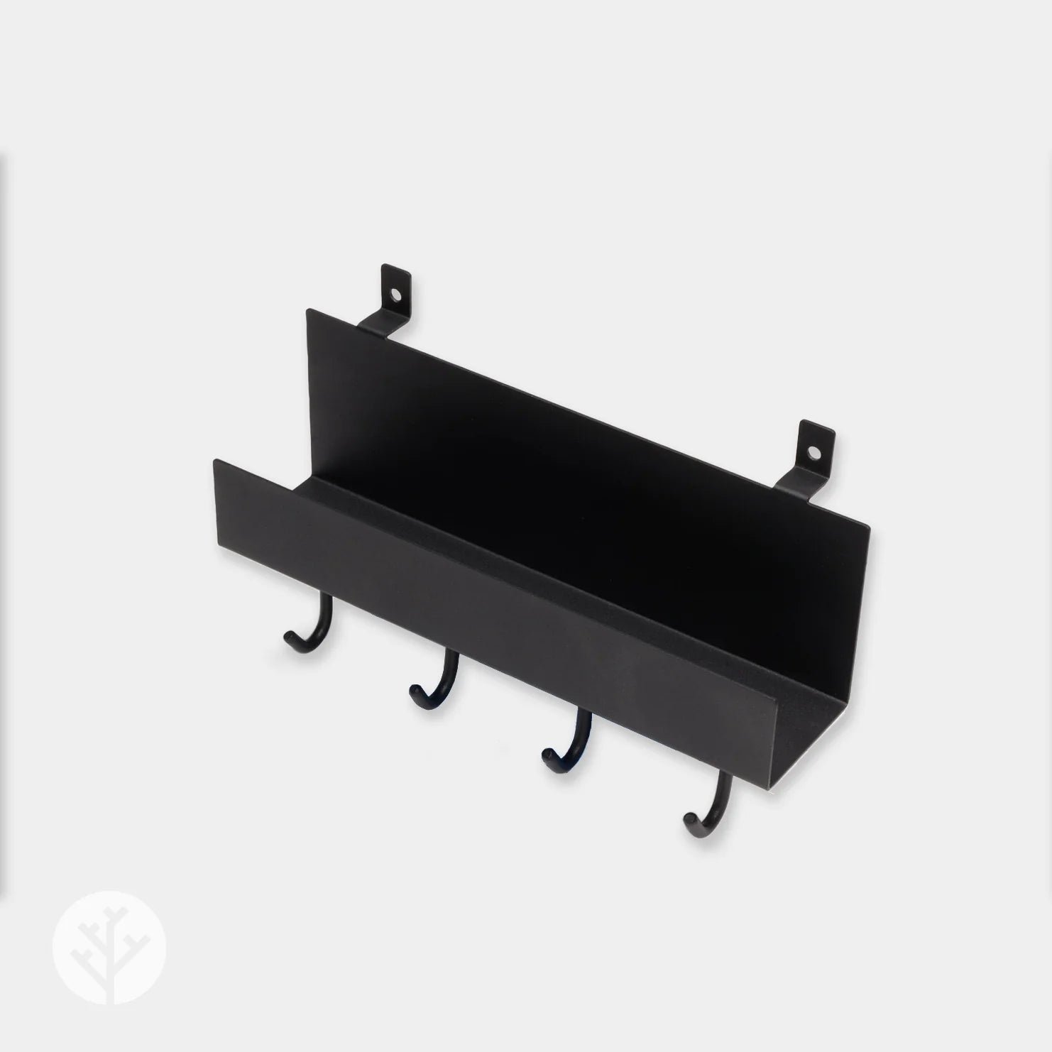Shelf With Four Hooks | Panel Accessories by WVH®