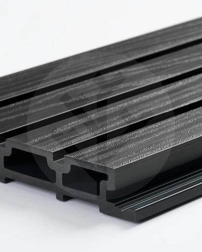 Plaank® Exterior Slat Wall Panels Black