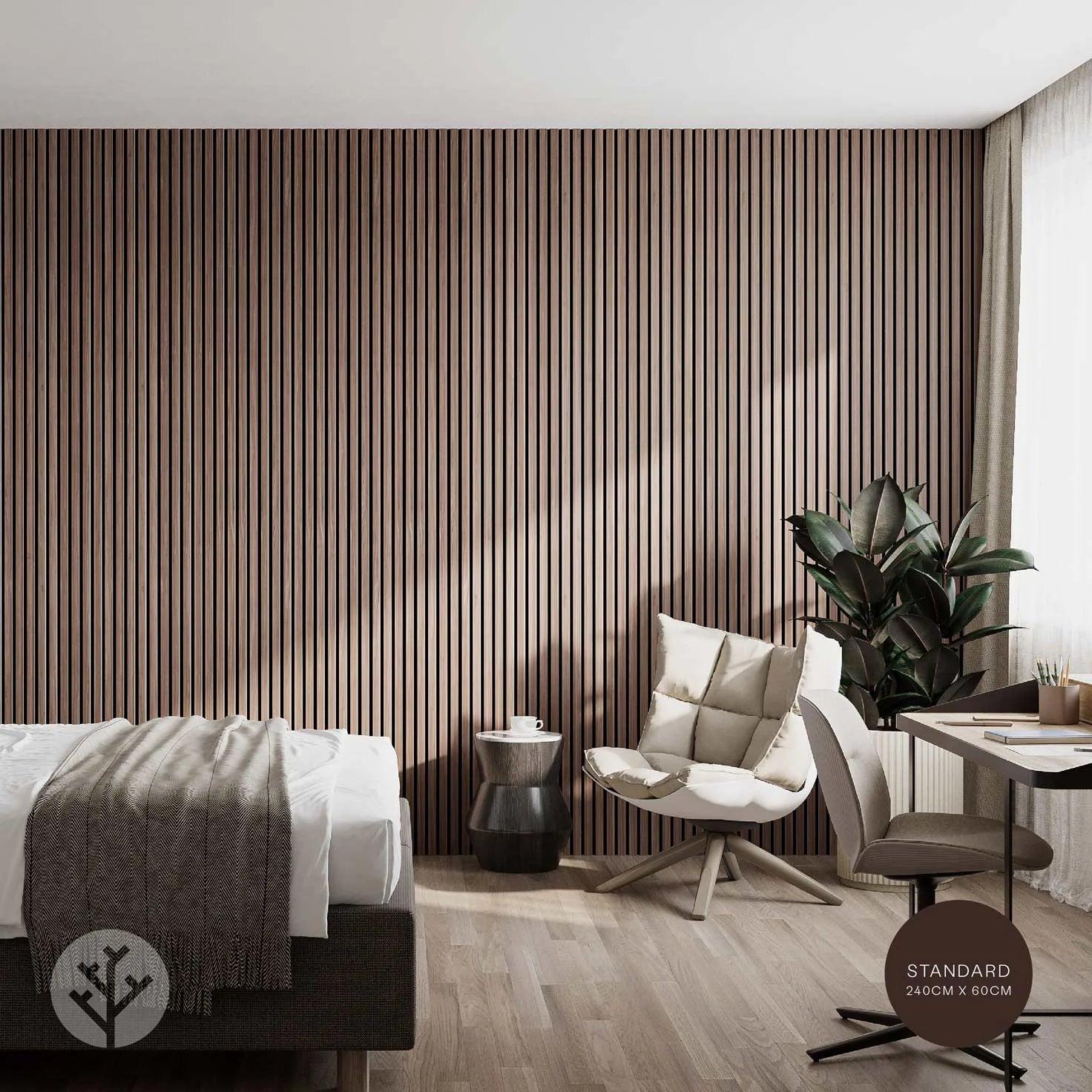 Acupanel® | Tasmanian Blackwood Acoustic Slat Wood Wall Panels