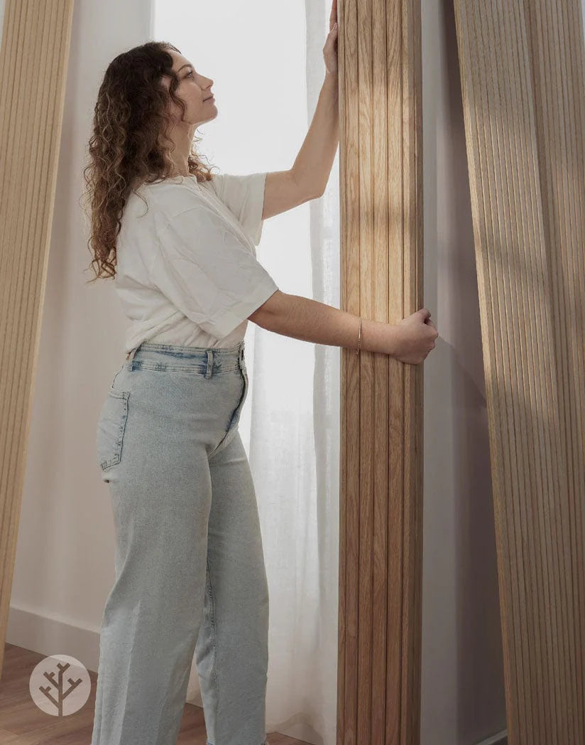 Flutto® Oak Slat Flexible Tambour Wood Panels