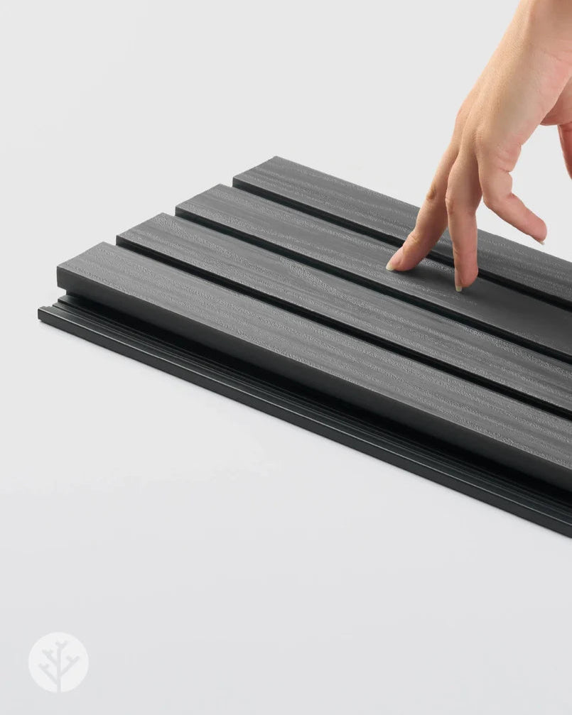 Plaank® Exterior Slat Wall Panels Grey