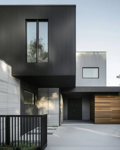 Plaank® Exterior Slat Wall Panels Grey