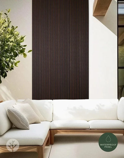 Plaank® Exterior Slat Wall Panels Walnut