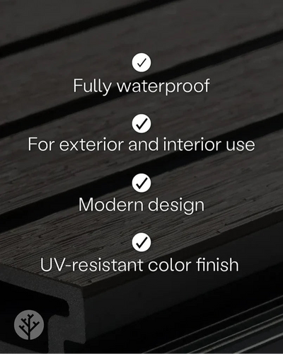 Plaank® Exterior Slat Wall Panels Walnut