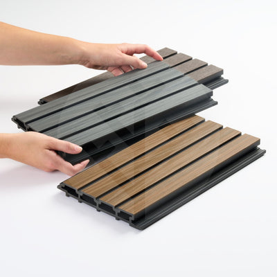 Plaank® Exterior Slat Wall Panels Sample Box
